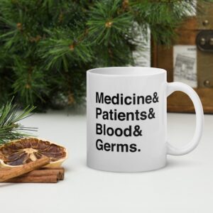 Nurse Mug Medicine Patients White glossy mug