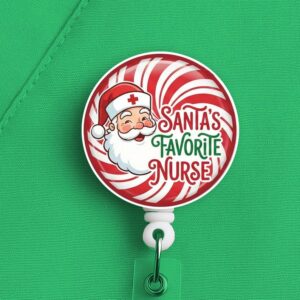 Santa's Favorite Christmas Badge Reel