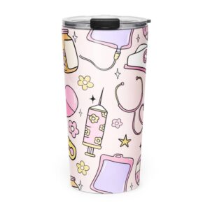 Happy Nurse Gift Tapered stainless steel tumbler