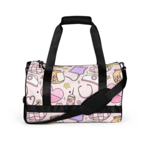Happy Nurse Medical All-over print gym bag