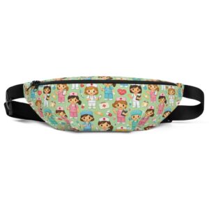 Cute Nurse Cartoon Nurse Gift Fanny Pack