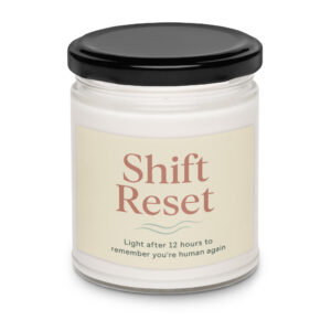 Shift Reset Scented soy candle