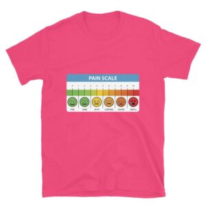 Pain Scale Shirt, Nurse Shirt, Medical Assistant Gift Short-Sleeve Unisex T-Shirt