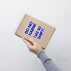 Funny Nurse Sticker Do No Harm Take No Shift Bubble-free stickers