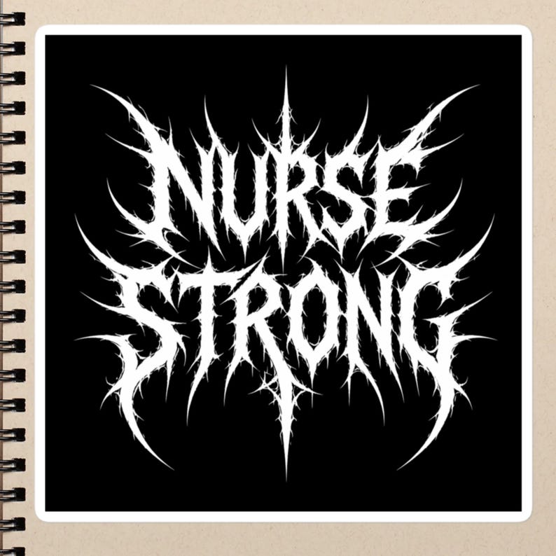 Nobody Warned Me About the Charting Funny Nurse Quote, Charting Humor for RN LPN CNA Medical Staff Bubble-free stickers