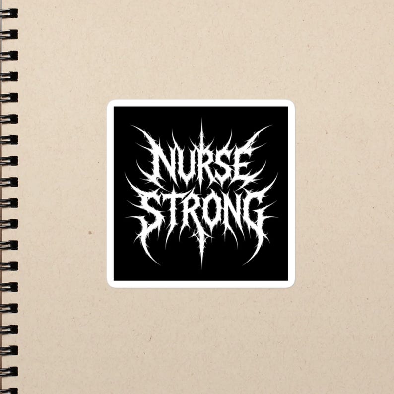 Nobody Warned Me About the Charting Funny Nurse Quote, Charting Humor for RN LPN CNA Medical Staff Bubble-free stickers - Image 2