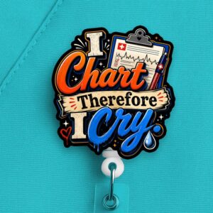 Here to Help Badge Reel, Nurse Badge Reel, Healthcare Worker Gift