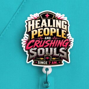 Care First Badge Reel, Nurse Badge Reel, Healthcare Worker Gift