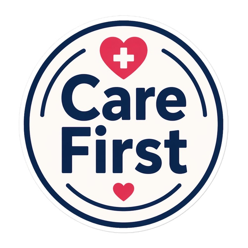 Care First Nurse Quote Healthcare Worker CNA RN LPN Compassion Design Nurse Gift Bubble-free stickers