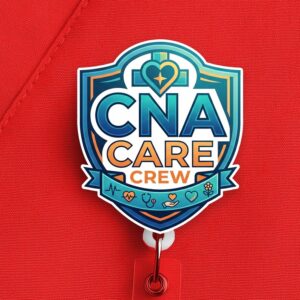 CNA Care Crew Badge Reel, CNA Badge Reel, Nursing Assistant Gift