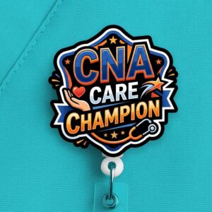 CNA Care Champion Badge Reel, CNA Badge Reel, Nursing Assistant Gift