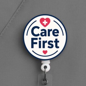 Care First CNA Badge Reel, CNA Badge Reel, Nursing Assistant Gift