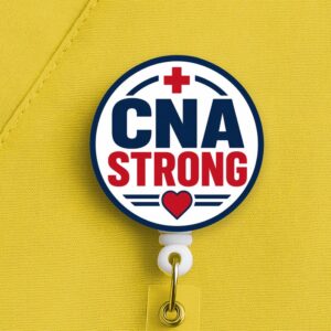 CNA Strong Badge Reel, CNA Badge Reel, Nursing Assistant Gift