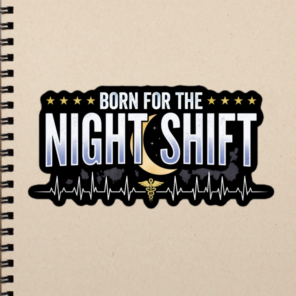 funny night shift nurse gear