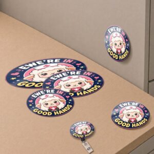 Ewe're in Good Hands Nurse Gift Bundle – Sheep Badge Reel Set